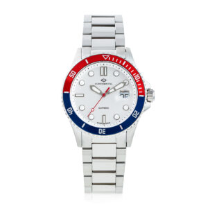CONTINENTAL Gent's White Dial Stainless Steel Bracelet Sports Watch 20504.GD101130