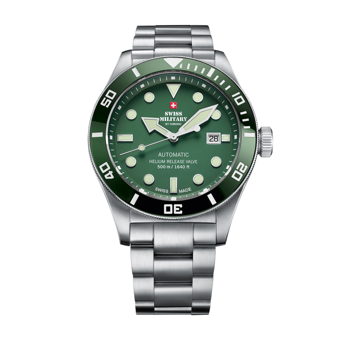 SWISS MILITARY Gent's Automatic 500M Dive Watch SMA34075.03
