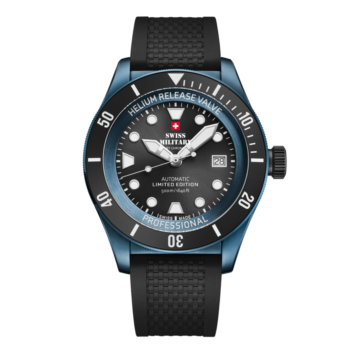 SWISS MILITARY Gent’s Limited Edition Automatic 500M Dive Watch SMA34075.10