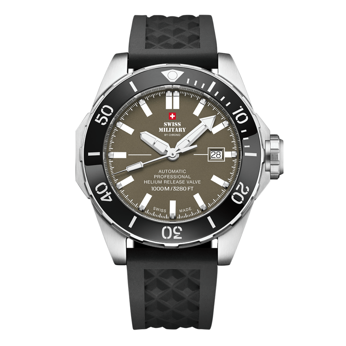 SWISS MILITARY Gent's Automatic 1000M Dive Watch SMA34092.08