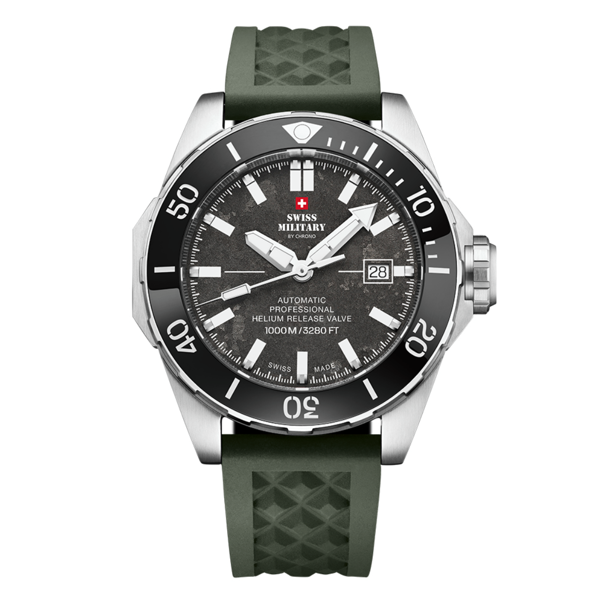 SWISS MILITARY Gent's Automatic 1000M Dive Watch SMA34092.09