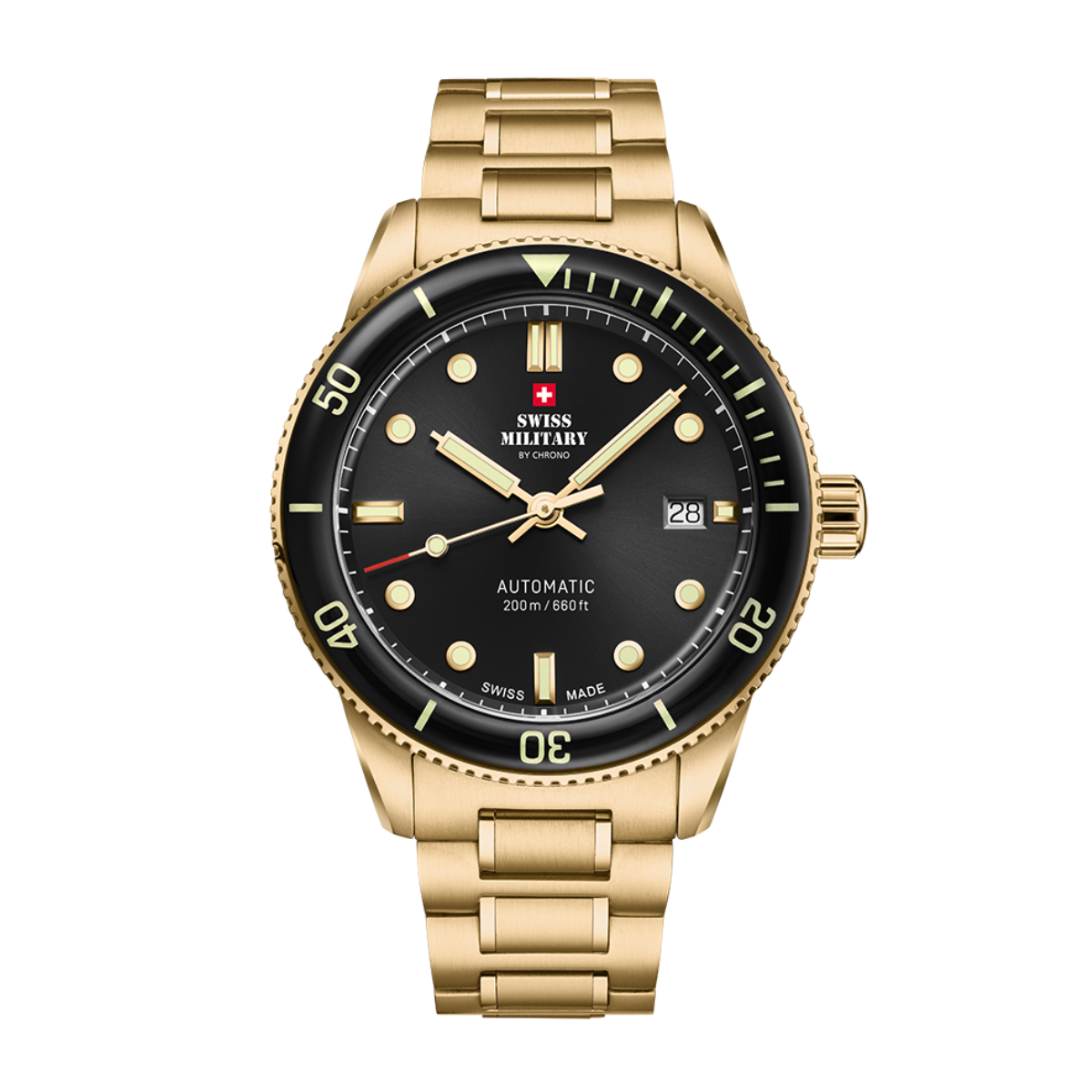 SWISS MILITARY Gent's Automatic 200M Dive Watch SMA34106.04