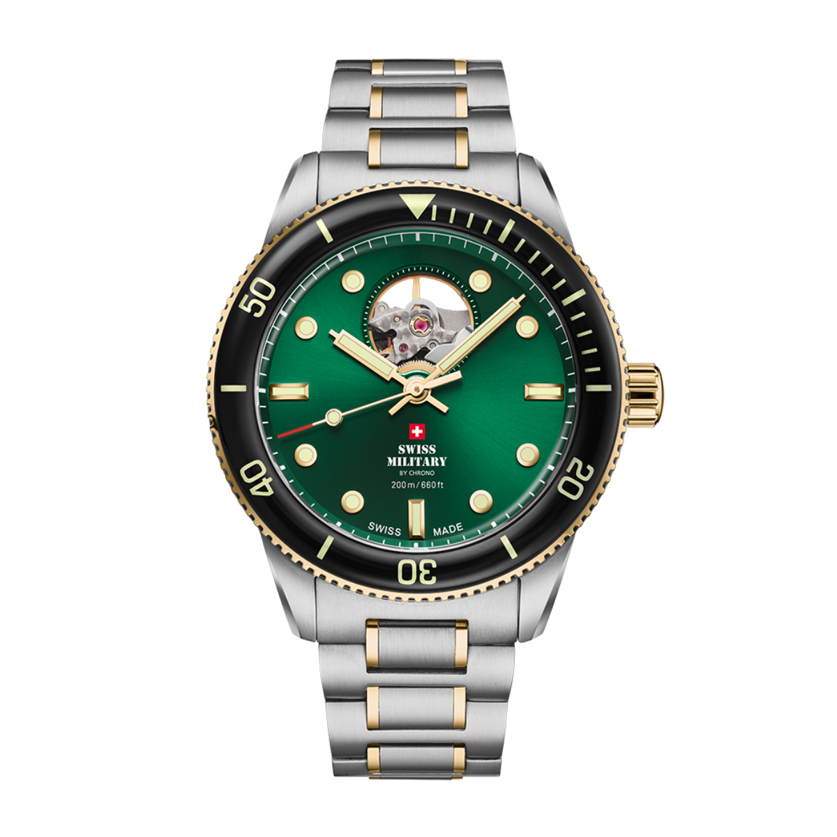 SWISS MILITARY Gent's Automatic 200M Dive Watch SMA34106.13